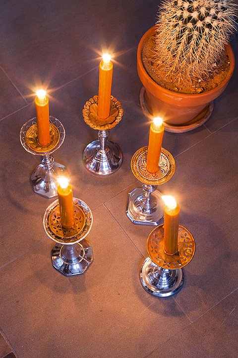 Manschette gross für Kerzenständer