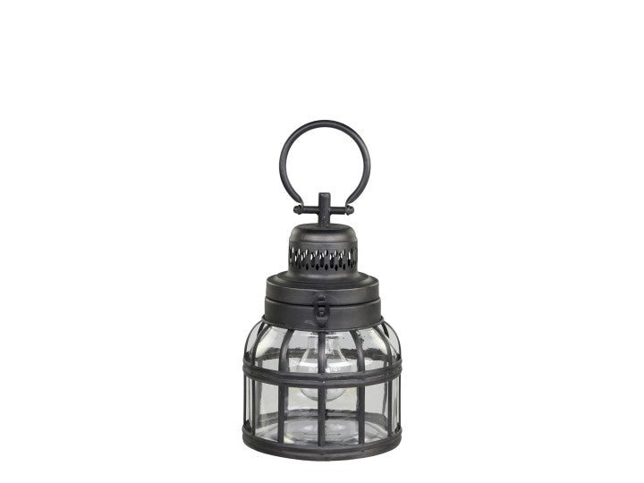 Stalllaterne Industrial-Look 34 cm, Chic Antique