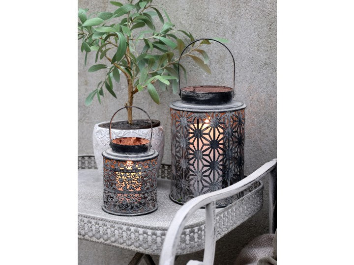 Windlicht klein, Fil de fer, Chic Antique