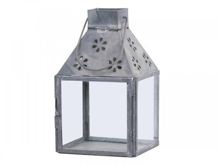 Laterne mit Blumenmuster, Chic Antique