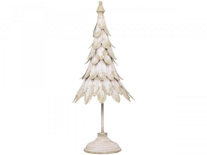 Tannenbaum Eisen, weiss 68 cm, Chic Antique – Amelie's GmbH