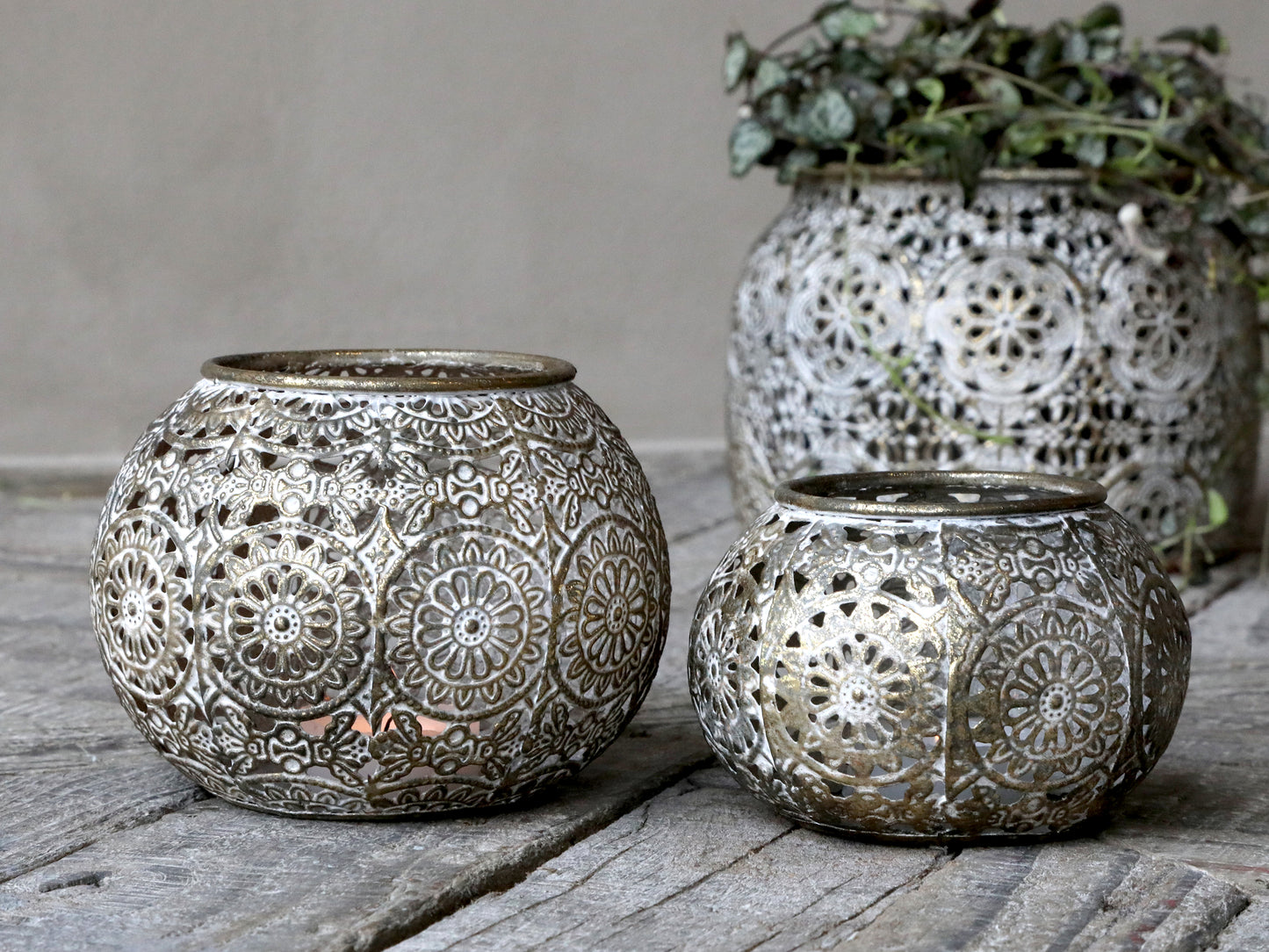 Windlicht "Vire", 9 cm, Chic Antique