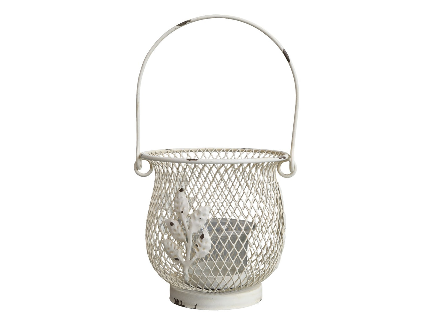 Windlicht m Henkel, Chic Antique