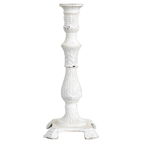 Kerzenständer Gusseisen eckig, 29 cm