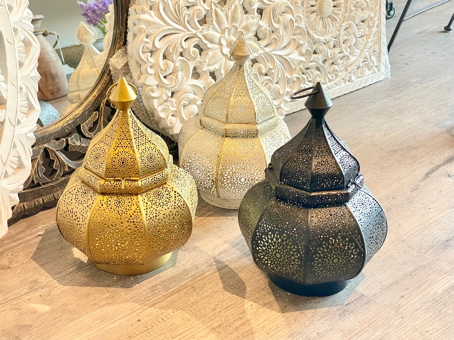 Orientalische Laterne Aladin, 29 cm, diverse Farben