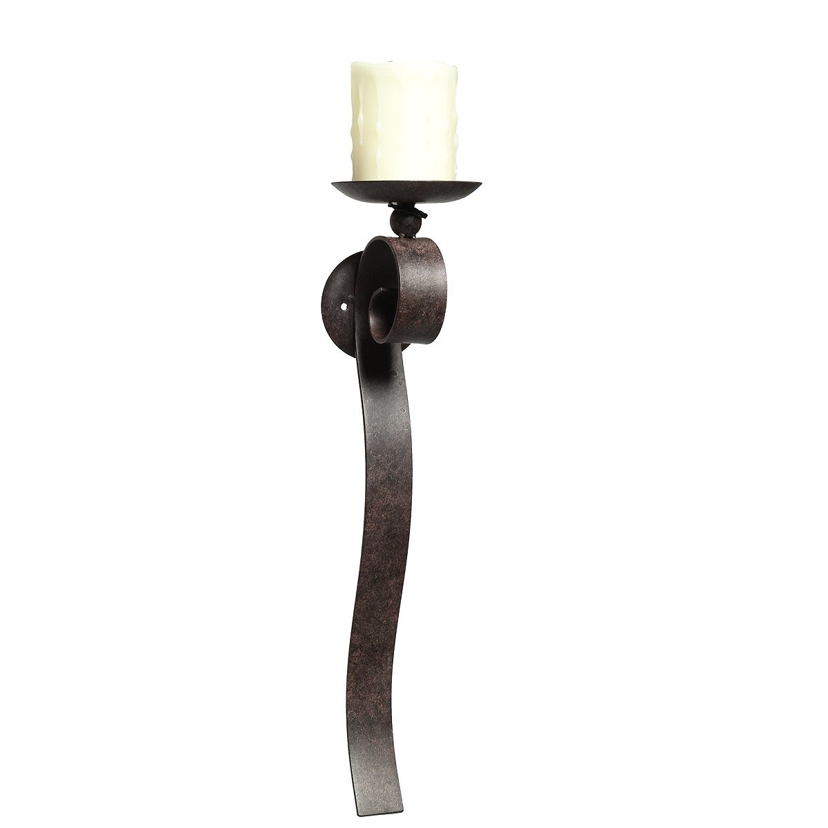 Wand-Kerzenhalter, antikbraun, Ambiente Haus