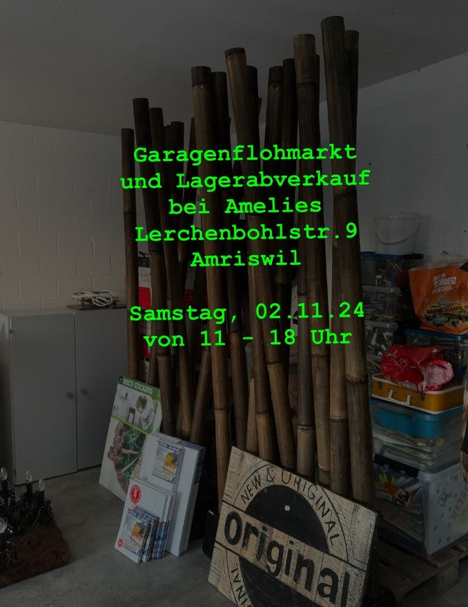 Schnäppchenjäger aufgepasst: Garagenflohmarkt und Lagerabverkauf - Ein Paradies für Entdecker!