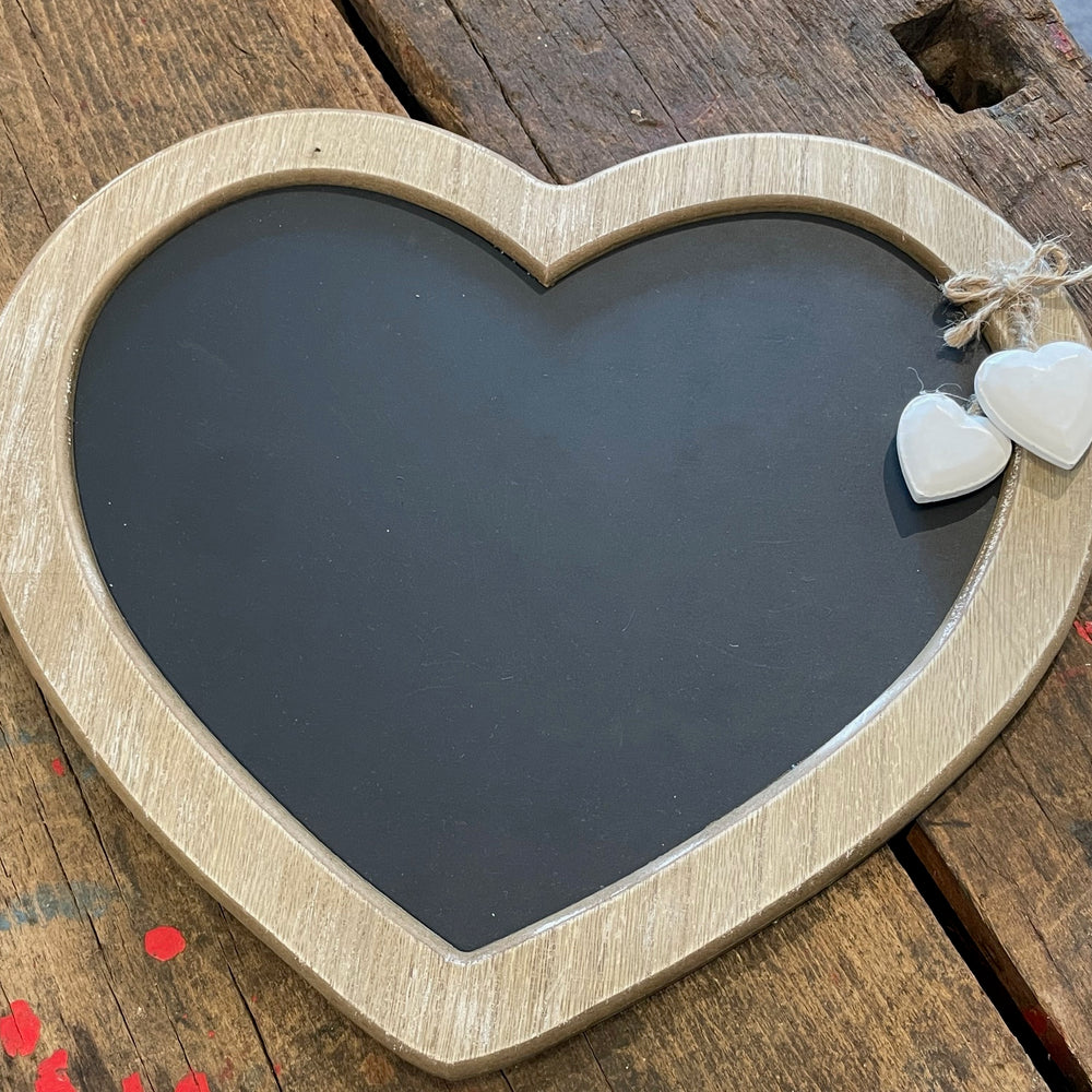 
                      
                        Memotafel Holz mit 2 Herzen, 30 cm
                      
                    