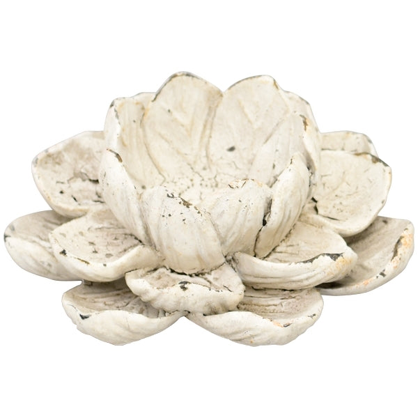 Lotusblume, Polyresin, 17 cm