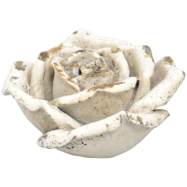 Rose im Shabby-Chic, 17 cm