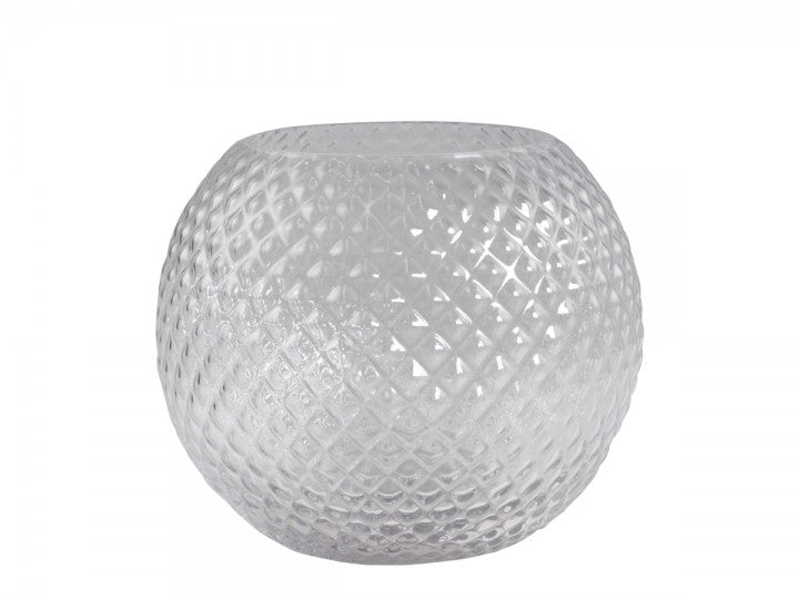 Blumenvase rund, 18 cm, Chic Antique