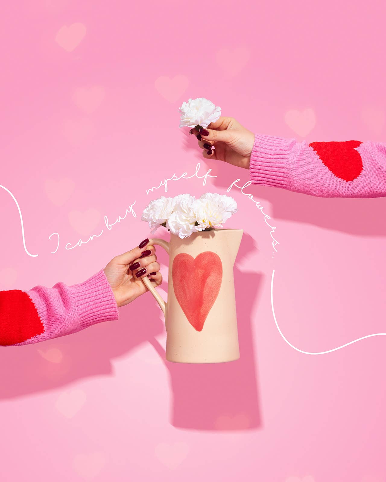 Krug, Cozy Hearts Kollektion, Limited Edition, 1.5L, beige - Egg Back Home