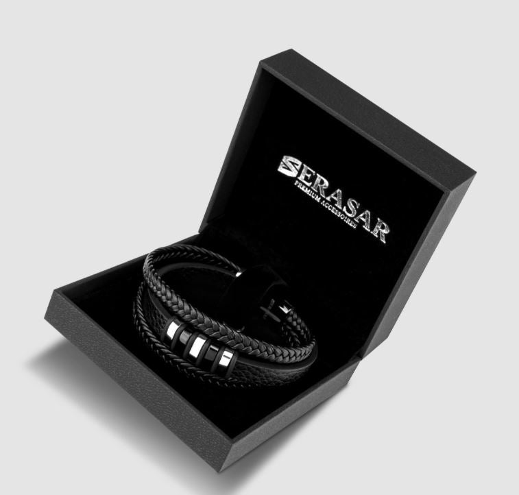 
                      
                        Lederarmband Glory, 20 cm, Serasar
                      
                    