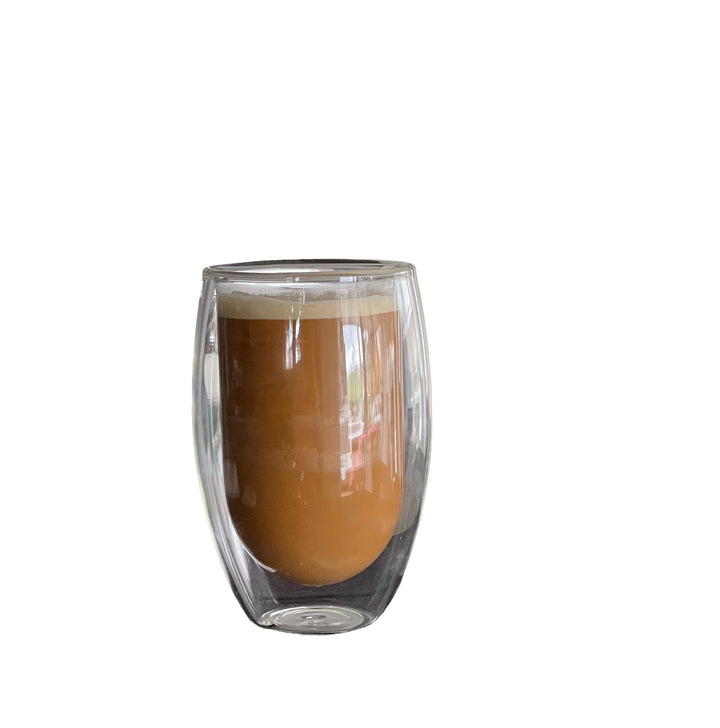 Cappuccino-Becher Glas