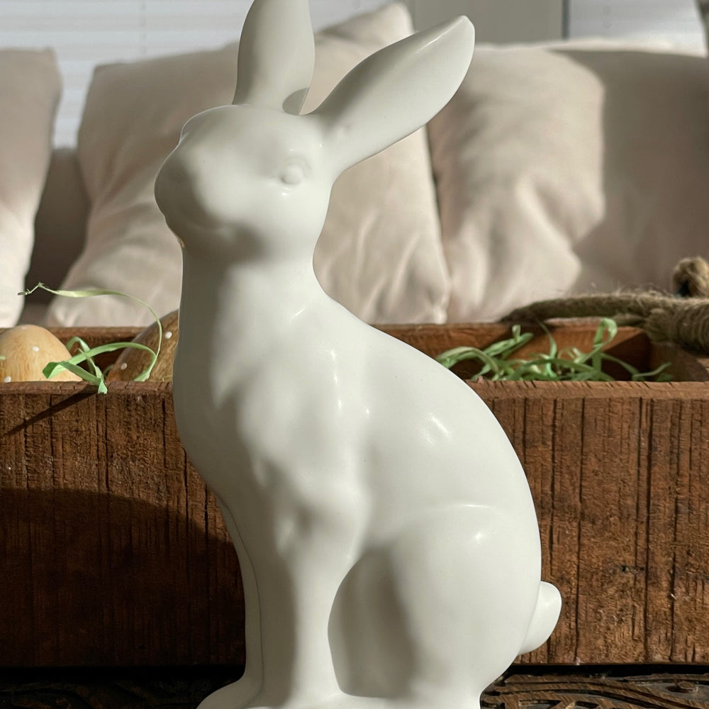 
                      
                        Hase stehend, 23 cm, matt weiss (Indoor), Voss
                      
                    