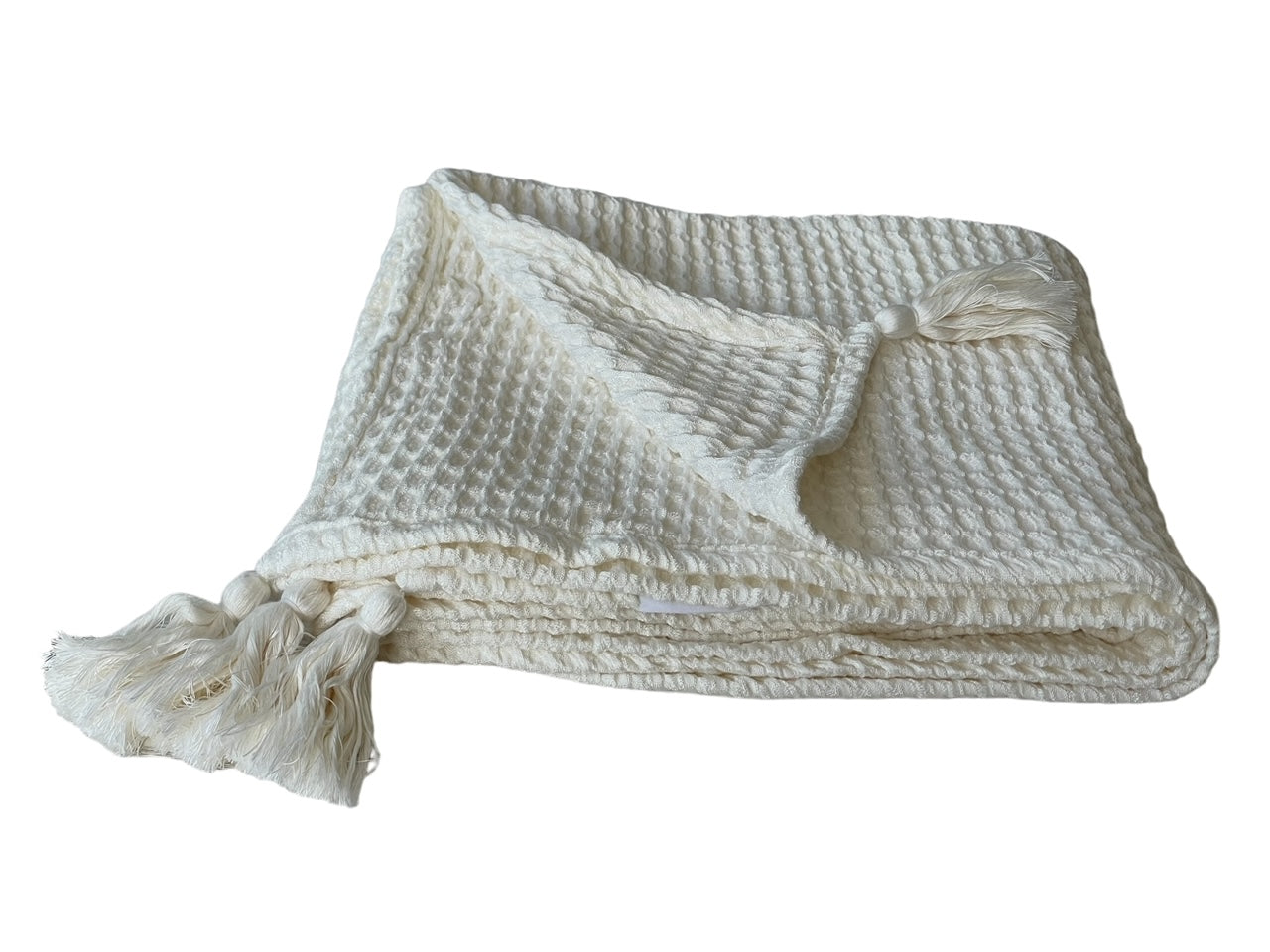 Kinderdecke_Waffeltuch_Boho