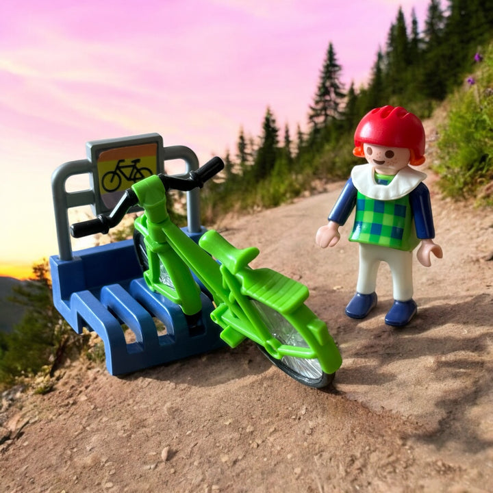 Playmobil Velofahrerin