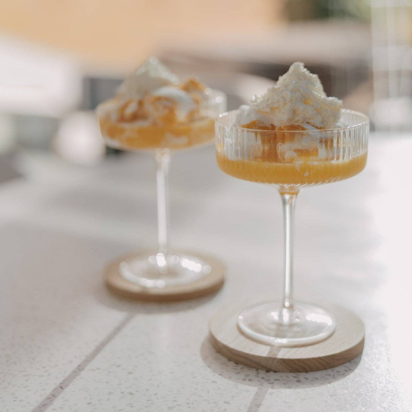 Champagnerglas Herz, Eulenschnitt, 150 ml