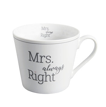 Tasse "Mrs. Always Right", Krasnilikoff