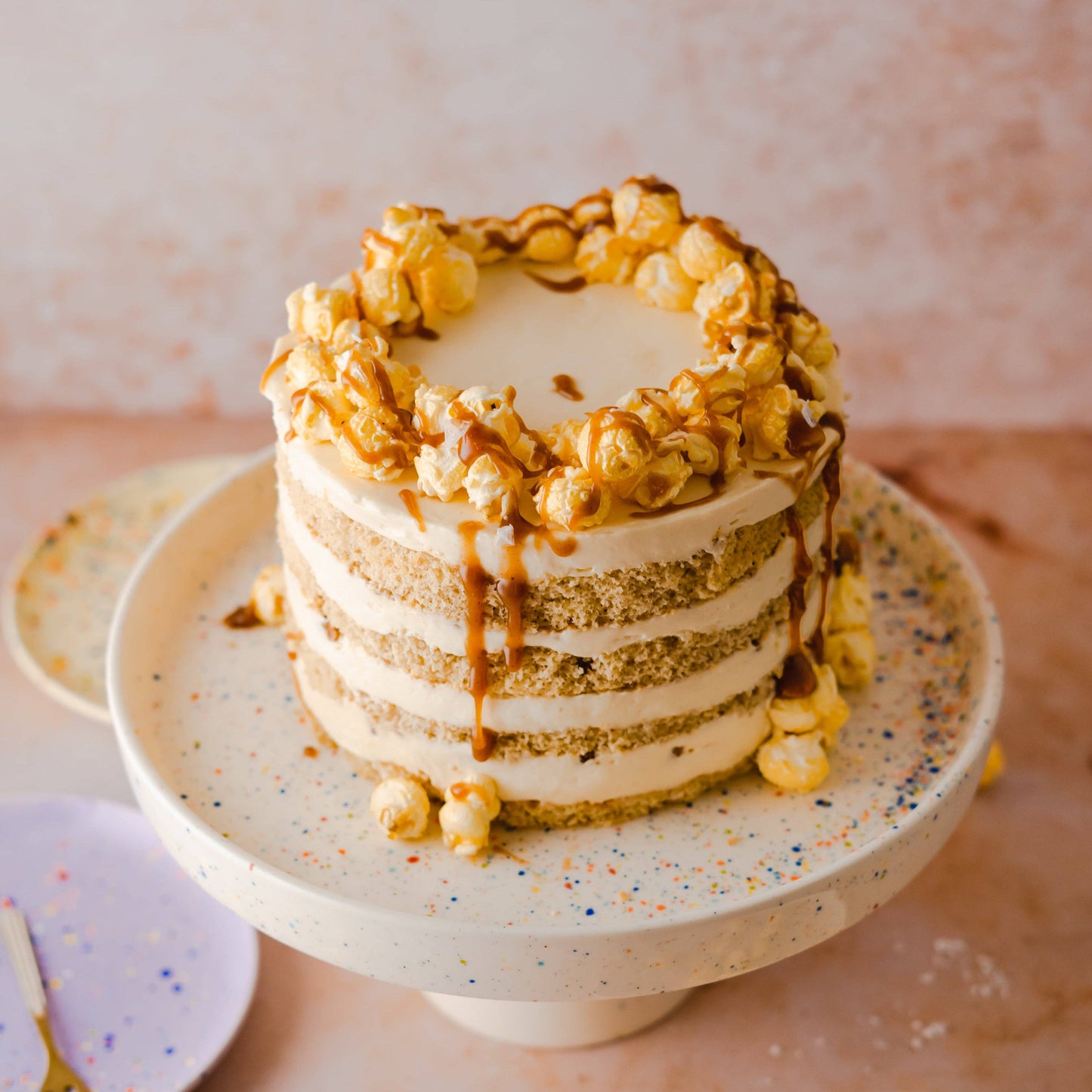 Kuchenplatte, Party-Kollektion. 28 cm, weiss - Egg Back Home